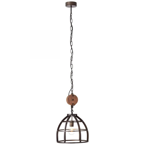 Lampa wisząca MATRIX 2 Czarny E27 śr. 34 cm Brilliant  HK17186S76 | 4004353317095 noxbox lampynox www.lampynox.pl