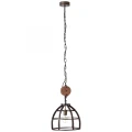 Lampa wisząca MATRIX 2 Czarny E27 śr. 34 cm Brilliant  HK17186S76 | 4004353317095 noxbox lampynox www.lampynox.pl