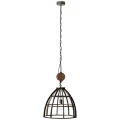 Lampa wisząca MATRIX 2 Czarny E27 śr. 47 cm Brilliant 93411/76 | 4004353302589 noxbox lampynox www.lampynox.pl