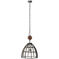 Lampa wisząca MATRIX 2 Czarny E27 śr. 47 cm Brilliant 93411/76 | 4004353302589 noxbox lampynox www.lampynox.pl