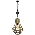 Lampa wisząca CHURCH Jasne drewno E27 śr. 43 cm Brilliant 93399/45 | 4004353296710 noxbox lampynox www.lampynox.pl