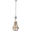 Lampa wisząca CHURCH Jasne drewno E27 śr. 43 cm Brilliant 93399/45 | 4004353296710 noxbox lampynox www.lampynox.pl