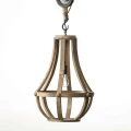 Lampa wisząca CHURCH Jasne drewno E27 śr. 43 cm Brilliant 93399/45 | 4004353296710 noxbox lampynox www.lampynox.pl