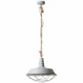Lampa wisząca ROPE Szary E27 Brilliant 93614/70 | 4004353246777 noxbox lampynox www.lampynox.pl