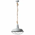 Lampa wisząca ROPE Szary E27 Brilliant 93614/70 | 4004353246777 noxbox lampynox www.lampynox.pl