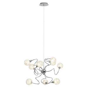 JOYA Chrom 9xG9 Lampa wisząca Brilliant 00299/15
