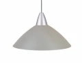 Lampa wisząca LOGO Szary E27 śr. 35 cm Brilliant 78270/11 | 4004353020285 noxbox lampynox www.lampynox.pl