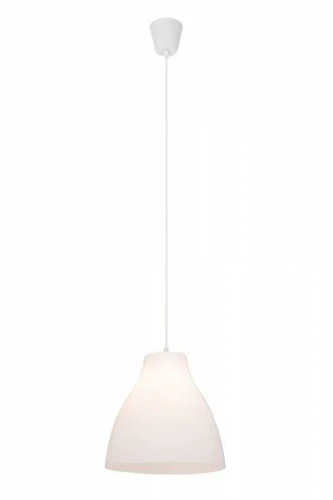 Lampa wisząca BIZEN Biały E27 śr. 28 cm Brilliant 93428A05 | 4004353182914 noxbox lampynox www.lampynox.pl