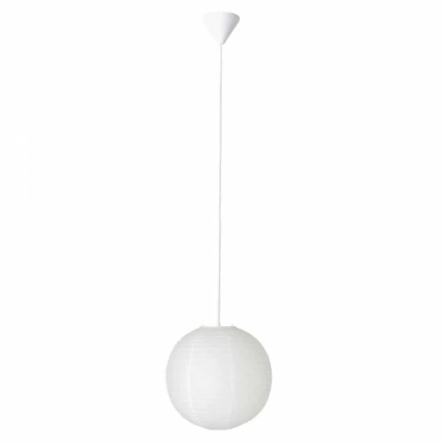 Lampa wisząca OSAKA Biały E27 śr. 40 cm Brilliant 71170A05 | 4004353905742 noxbox lampynox www.lampynox.pl