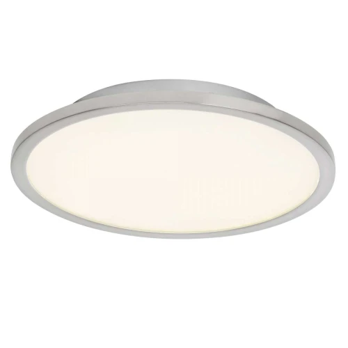 Lampa sufitowa CERES Chrom/Biały LED 10W 3000K śr. 25 cm Brilliant G94460/13 | 4004353248740 noxbox lampynox www.lampynox.pl