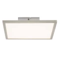 Lampa sufitowa CERES Chrom/Biały LED 10W 3000K 25x25 cm Brilliant G94462/13 | 4004353248795 noxbox lampynox www.lampynox.pl