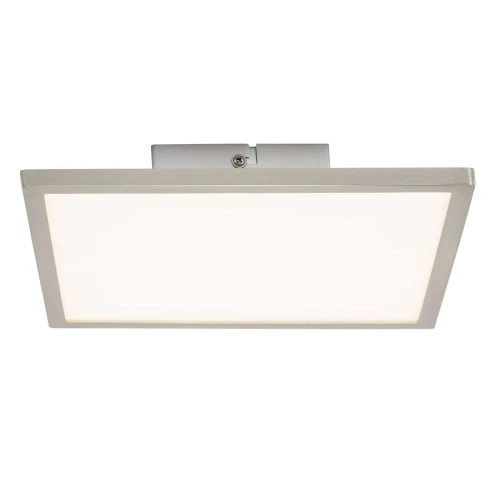 Lampa sufitowa CERES Chrom/Biały LED 10W 3000K 25x25 cm Brilliant G94462/13 | 4004353248795 noxbox lampynox www.lampynox.pl