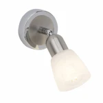 BETHANY Chrom/Alabastrowy LED 4W 2700K Kinkiet ścienny Brilliant  G55210/77