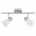 Spot JANNA Chrom/Biały LED 2x4W 2700K Brilliant  G46113/77 | 4004353185779 noxbox lampynox www.lampynox.pl