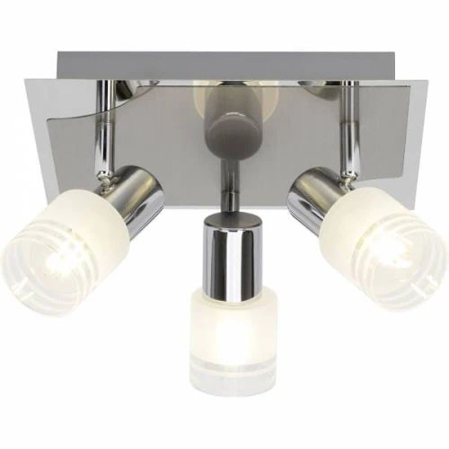 Spot LEA Chrom/Biały LED 3x4W 2700K Brilliant  G32434/77 | 4004353185830 noxbox lampynox www.lampynox.pl