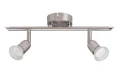 Spot LOONA Chrom LED 2x3W 3000K Brilliant G28813/13 | 4004353169885 noxbox lampynox www.lampynox.pl