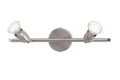 Spot LOONA Chrom LED 2x3W 3000K Brilliant G28813/13 | 4004353169885 noxbox lampynox www.lampynox.pl