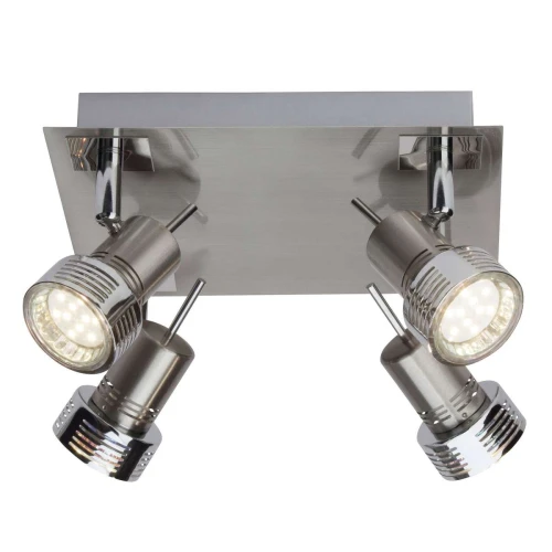 Spot KASSANDRA Chrom LED 4x3W 3000K Brilliant G34735/77 | 4004353198175 noxbox lampynox www.lampynox.pl