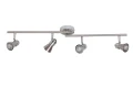 Spot SANNY Chrom LED 4x3W 3000K Brilliant G15432/77 | 4004353169854 noxbox lampynox www.lampynox.pl