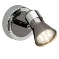 Kinkiet ścienny JUPP Chrom/Czarny LED 3W 3000K Brilliant G18310/76 | 4004353209024 noxbox lampynox www.lampynox.pl