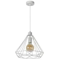 Lampa wisząca KYARA Biała śr. 32cm. drut Lucide 783853231  5411212782267 lampynox noxbox www.lampynox.pl 1.jpg