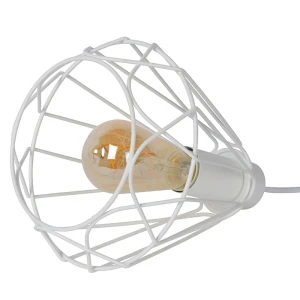 KYARA Biała śr. 20cm. drut Lampka stołowa Lucide 78585/01/31