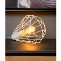 Lampka stołowa KYARA Biała śr. 20cm. drut Lucide 785850131  5411212782298 lampynox noxbox www.lampynox.pl 3.jpg