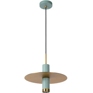 SELIN Turkus | Miedź GU10 śr. 35cm. Lampa wisząca Lucide 03322/01/37
