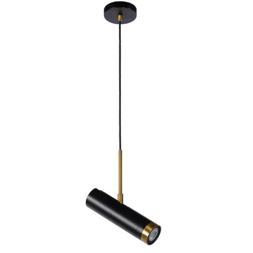 Lampa wisząca z regulowanym kierunkiem światła SELIN Czarny  Miedź GU10 śr. 6cm. Lucide 034220130  5411212031051 lampynox noxbox www.lampynox.pl 1.jpg