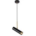 Lampa wisząca z regulowanym kierunkiem światła SELIN Czarny  Miedź GU10 śr. 6cm. Lucide 034220130  5411212031051 lampynox noxbox www.lampynox.pl 4.jpg