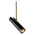 Lampa wisząca z regulowanym kierunkiem światła SELIN Czarny  Miedź GU10 śr. 6cm. Lucide 034220130  5411212031051 lampynox noxbox www.lampynox.pl 5.jpg