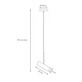 Lampa wisząca z regulowanym kierunkiem światła SELIN Czarny  Miedź GU10 śr. 6cm. Lucide 034220130  5411212031051 lampynox noxbox www.lampynox.pl 10.jpg