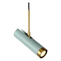 Lampa wisząca z regulowanym kierunkiem światła SELIN Turkus  Miedź GU10 śr. 6cm. Lucide 034220137  5411212031068 lampynox noxbox www.lampynox.pl 4.jpg