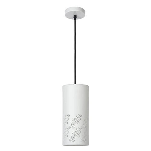 Lampa wisząca SINAN Biała Ceramiczna śr. 12cm. E17 Lucide 134500131  5411212133755 lampynox noxbox www.lampynox.pl 1.jpg