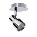 SIRENE-LED Chrom GU10 LED DIM ściemnialny 5W IP44 3000K Spot łazienkowy Lucide 17948/05/11