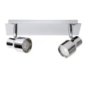 Spot łazienkowy SIRENE-LED Chrom GU10 LED DIM ściemnialny 2x5W IP44 3000K Lucide 179481011  5411212176110 lampynox noxbox www.lampynox.pl 1.jpg