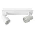 Spot łazienkowy SIRENE-LED Biała GU10 LED DIM ściemnialny 2x5W IP44 3000K Lucide 179481031  5411212176127 lampynox noxbox www.lampynox.pl 1.jpg