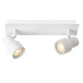 Spot łazienkowy SIRENE-LED Biała GU10 LED DIM ściemnialny 2x5W IP44 3000K Lucide 179481031  5411212176127 lampynox noxbox www.lampynox.pl 2.jpg