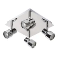 Spot łazienkowy SIRENE-LED Chrom GU10 LED DIM ściemnialny 4x5W IP44 3000K Lucide 179482011  5411212176134 lampynox noxbox www.lampynox.pl 1.jpg