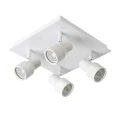 Spot łazienkowy SIRENE-LED Biała GU10 LED DIM ściemnialny 4x5W IP44 3000K Lucide 179482031  5411212176141 lampynox noxbox www.lampynox.pl 1.jpg