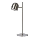 SKANSKA LED DIM Satynowy chrom 5W ściemnialna 3000K Lampka stołowa Lucide 03603/05/12