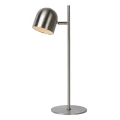 Lampka stołowa SKANSKA LED DIM Satynowy chrom 5W ściemnialna 3000K Lucide 036030512  5411212030979 lampynox noxbox www.lampynox.pl 2.jpg