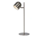 Lampka stołowa SKANSKA LED DIM Satynowy chrom 5W ściemnialna 3000K Lucide 036030512  5411212030979 lampynox noxbox www.lampynox.pl 3.jpg