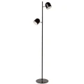 Lampa podłogowa stojąca SKANSKA LED DIM Czarna 2x5W ściemnialna 2700K Lucide 037031030  5411212030481 lampynox noxbox www.lampynox.pl 1.jpg
