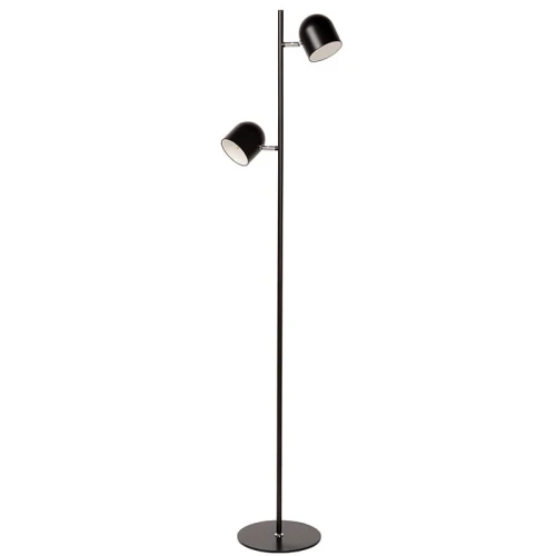 Lampa podłogowa stojąca SKANSKA LED DIM Czarna 2x5W ściemnialna 2700K Lucide 037031030  5411212030481 lampynox noxbox www.lampynox.pl 1.jpg