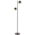Lampa podłogowa stojąca SKANSKA LED DIM Czarna 2x5W ściemnialna 2700K Lucide 037031030  5411212030481 lampynox noxbox www.lampynox.pl 2.jpg