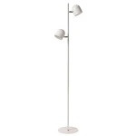 SKANSKA LED DIM Biała 2x5W ściemnialna 2700K Lampa podłogowa stojąca Lucide 03703/10/31