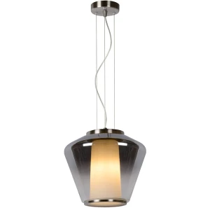 STIAN Szary przydymiony śr. 30cm. E27 Lampa wisząca Lucide 25400/30/65