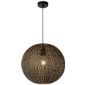 Lampa wisząca TAHAR Czarna śr. 38,5cm. E27 Lucide 783834030  5411212782151 lampynox noxbox www.lampynox.pl 2.jpg