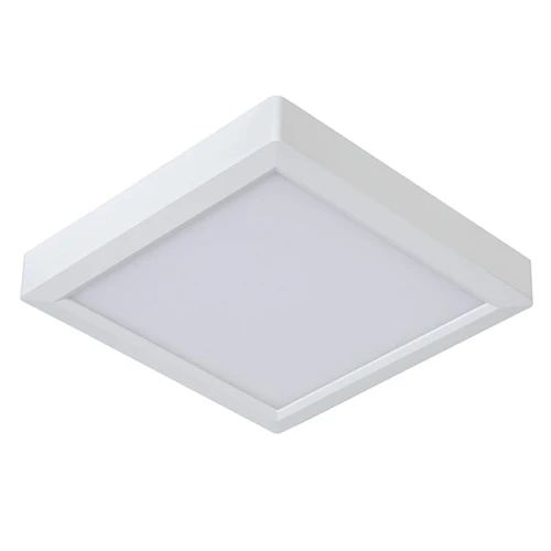 Plafon kwadratowy TENDO-LED Biały szer. 22cm. 18W 3000K Lucide 071061831  5411212071774 lampynox noxbox www.lampynox.pl 1.jpg